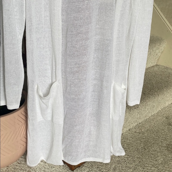 J Jill Linen Blend Coastal Cardigan - Picture 3 of 10